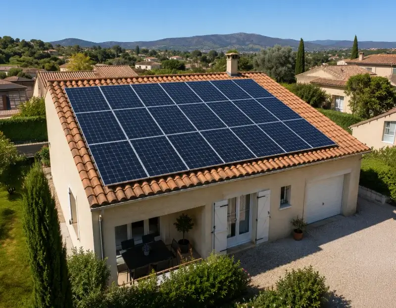 Prime à l'autoconsommation panneaux solaires Frontignan — aide financière de l'État